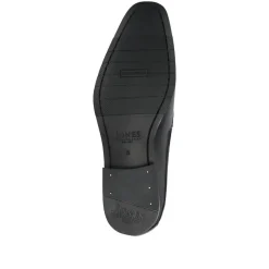 Ralphie Smart Leather Slip-On Shoes - Black
