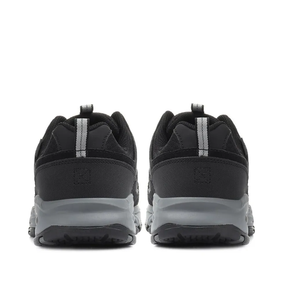 Reactor Mizule Lace-Up Casual Trainers - Black