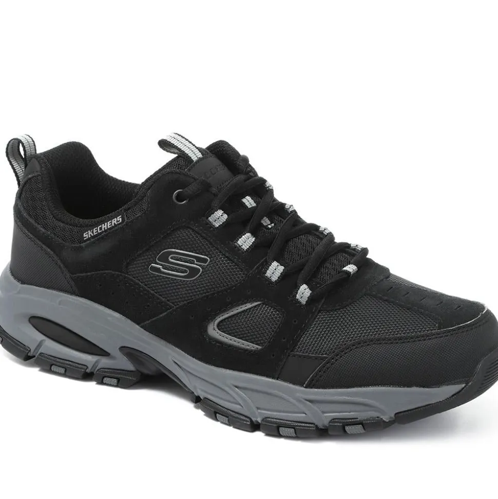 Reactor Mizule Lace-Up Casual Trainers - Black