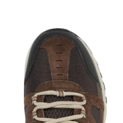 Reactor Mizule Lace-Up Casual Trainers - Brown