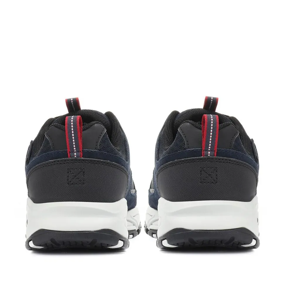 Reactor Mizule Lace-Up Casual Trainers - Navy