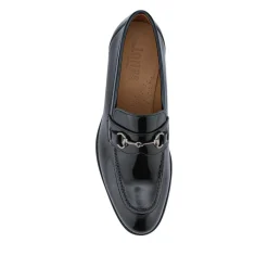 Reece Leather Loafers - Black Patent