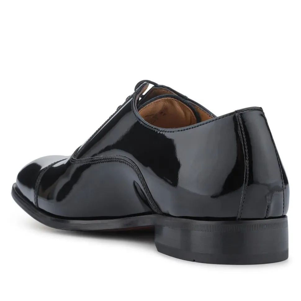 Reece Leather Loafers - Black Patent