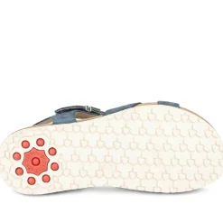 Relife Buckle & Adjustable Fasten Sandals - Denim