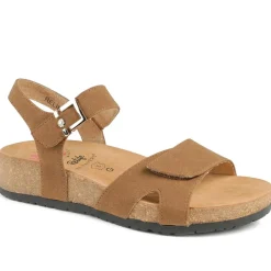 Relife Buckle & Adjustable Fasten Sandals - Tan