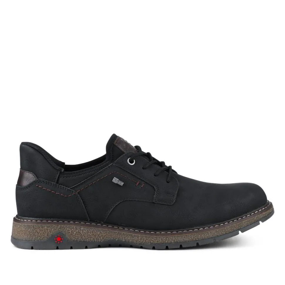 Relife Wide Fit Lace-Up Shoes - Black