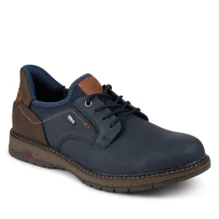Relife Wide Fit Lace-Up Shoes - Navy