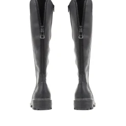 Remonte Dorndorf Leather Long Boots - Black