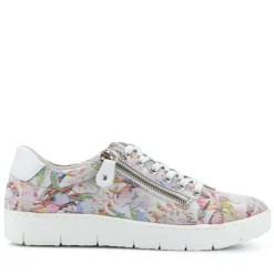 Remonte Wide Fit Leather Trainers - Multi