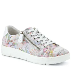 Remonte Wide Fit Leather Trainers - Multi