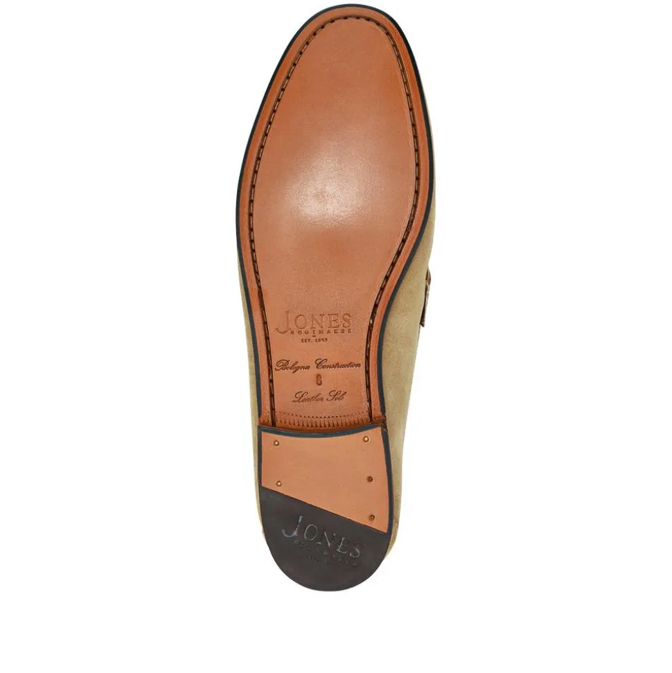 Retford Leather Loafers - Sand Suede