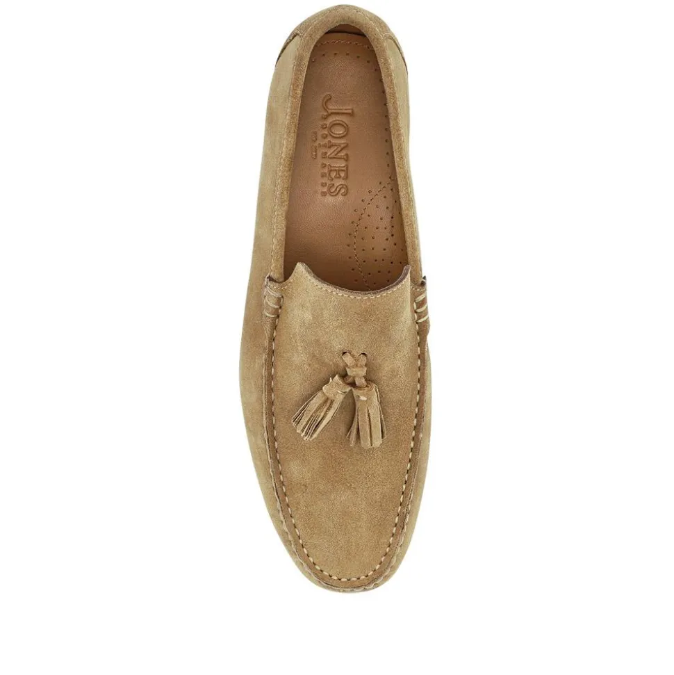 Retford Leather Loafers - Sand Suede