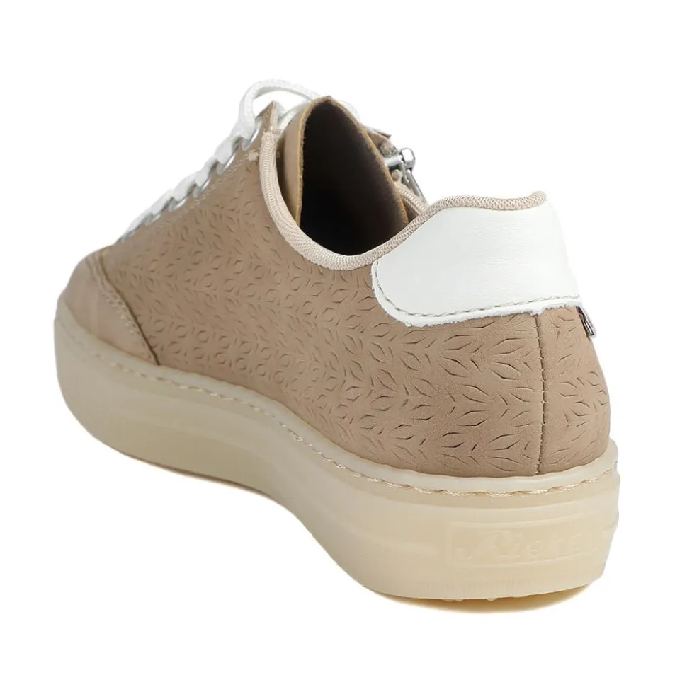 Rieker Altoz Zipped Trainers - Brown
