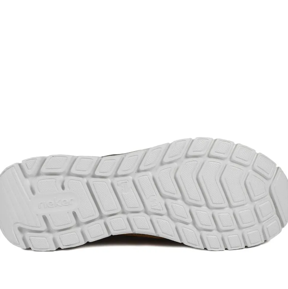 Rieker Breathable Bungee Lace Trainers - Yellow