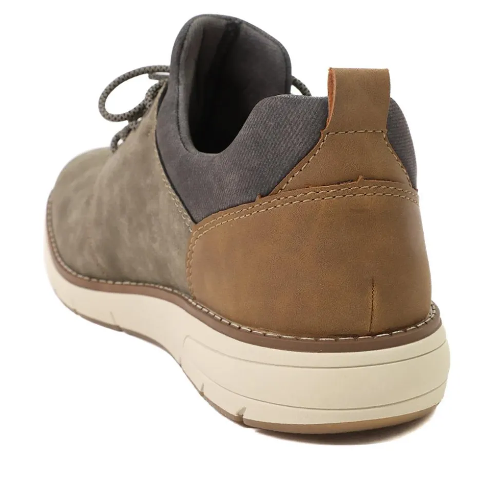 Rieker Casual Lace Up Shoes - Taupe