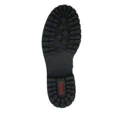 Rieker Cushioned Lace Up Boots - Black