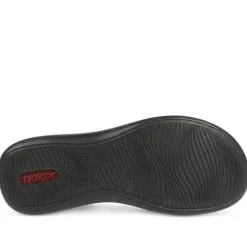 Rieker Daiselda Leather Closed Toe Sandals - Multi