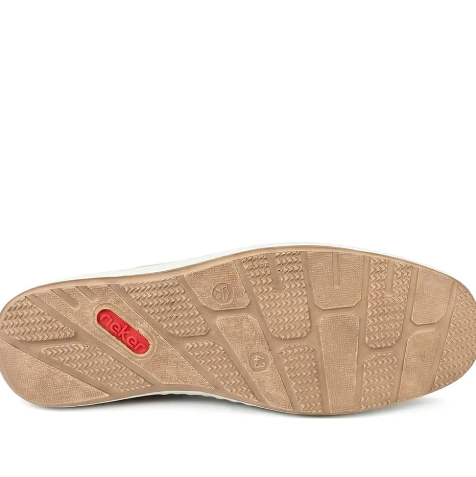 Rieker Grippy Deck Shoes - Tan