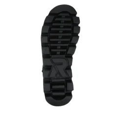 Rieker Leather Cushioned Shoes - Black