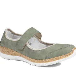 Rieker Nikita Mary Janes - Green