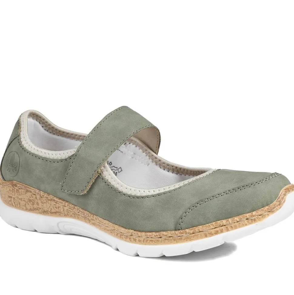 Rieker Nikita Mary Janes - Green