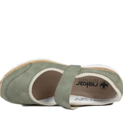 Rieker Nikita Mary Janes - Green