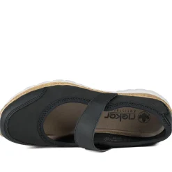 Rieker Nikita Mary Janes - Navy