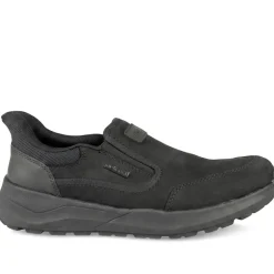 Rieker Slip On Grippy Shoes - Black