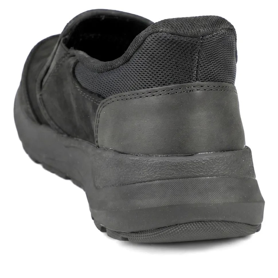 Rieker Slip On Grippy Shoes - Black
