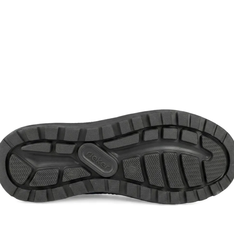 Rieker Slip On Grippy Shoes - Black