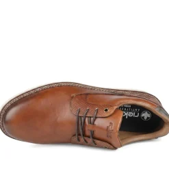 Rieker Smart Casual Lace Up Shoes - Brown