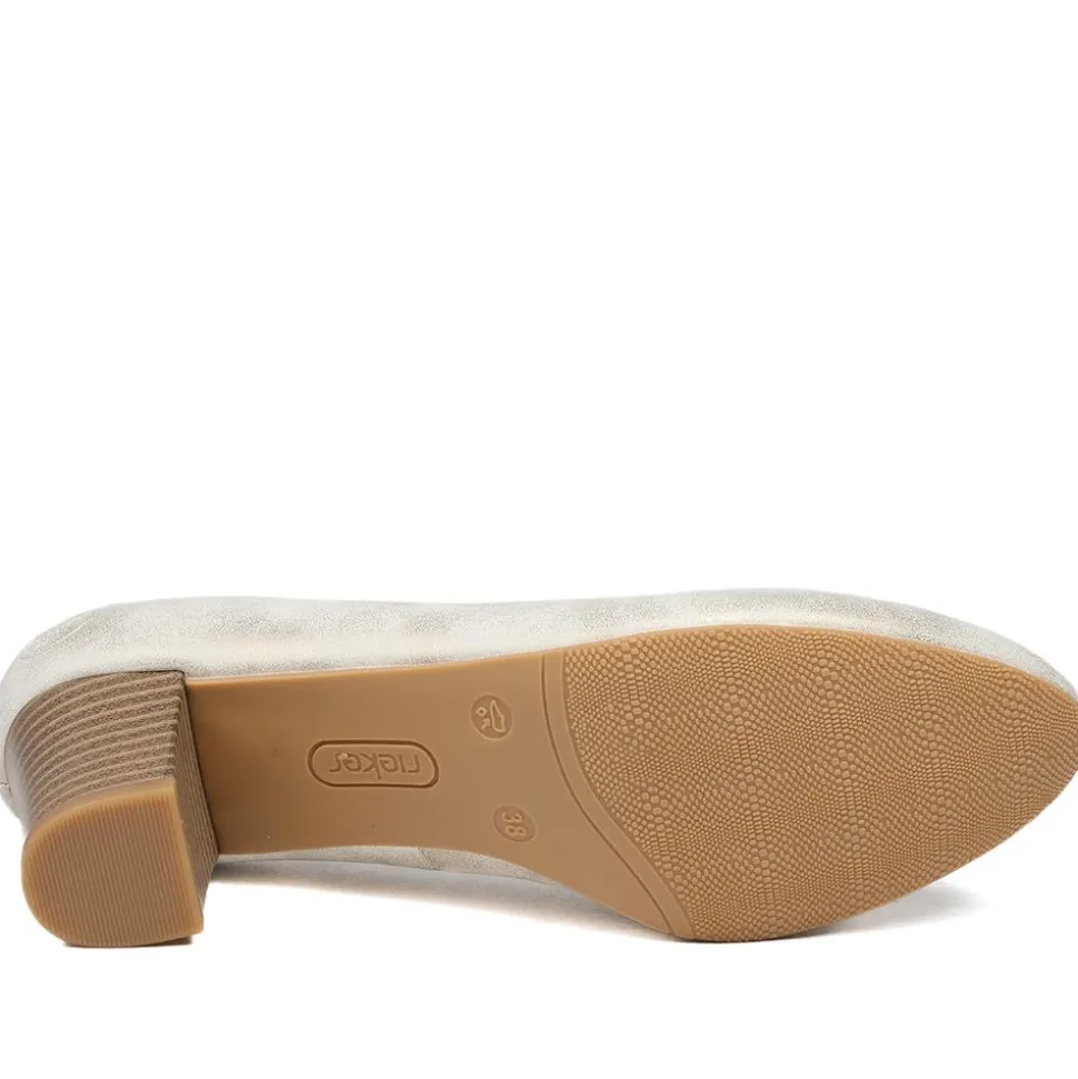 Rieker Smart Court Shoes - Gold