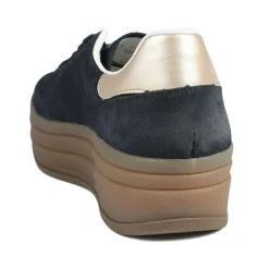 Rieker Sport Lace Up Trainers - Navy