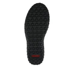 Rieker Wide Fit Leather Zipped Boots - Black