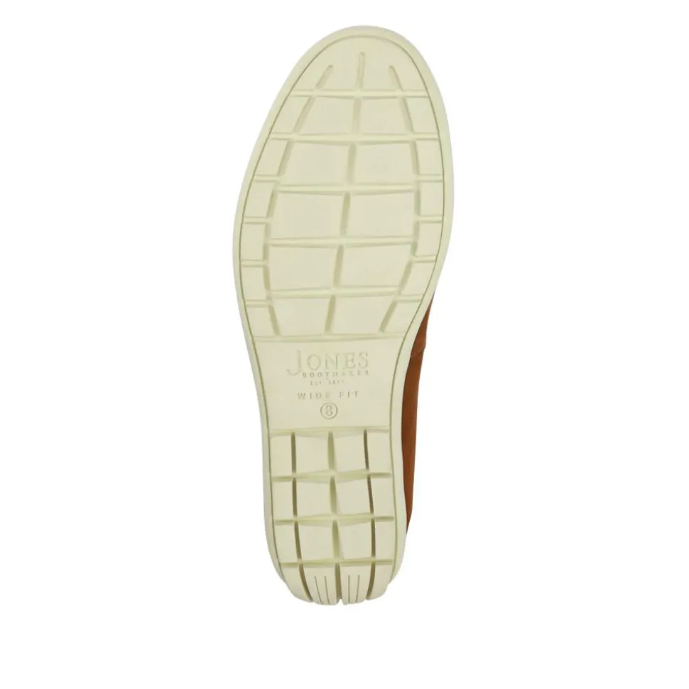 Rohan Wide Fit Leather Sheepskin-Lined Moccasins - Tan