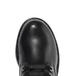 Roxana 04 Leather Hiker Boots - Black