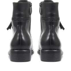 Roxana 04 Leather Hiker Boots - Black