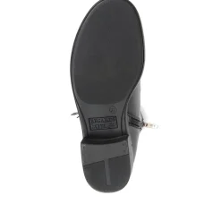 Roxana 04 Leather Hiker Boots - Black