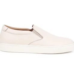 Ryden Leather Slip-On Shoes - Off White