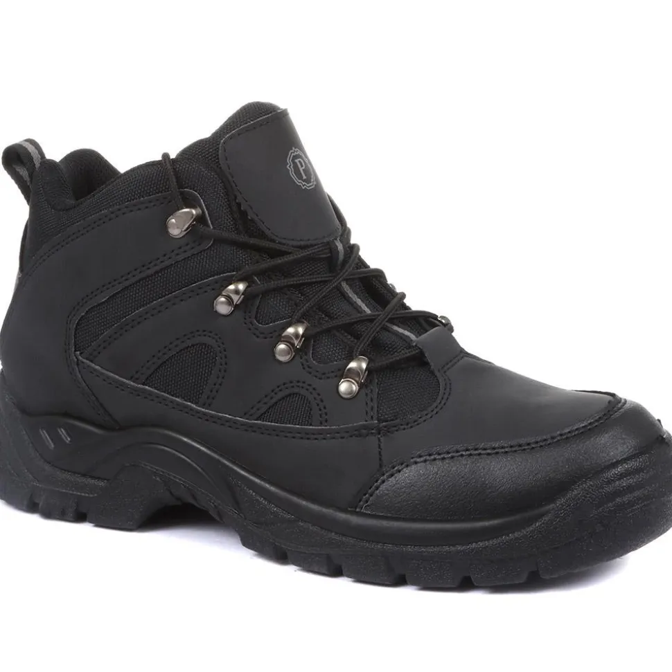 Safety Toe Cap Boots - Black
