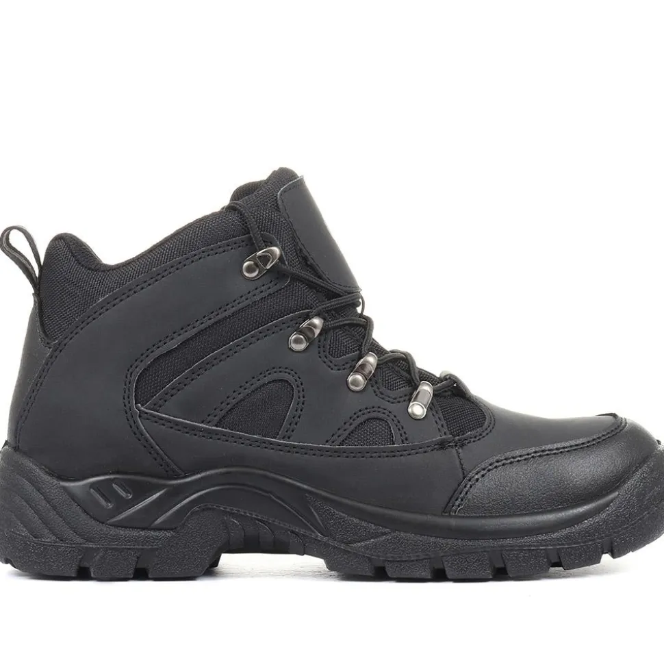 Safety Toe Cap Boots - Black