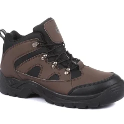 Safety Toe Cap Boots - Dark Brown