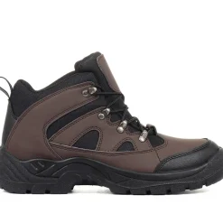 Safety Toe Cap Boots - Dark Brown