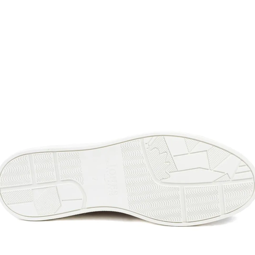 Salvador Leather Lace Up Trainers - Tan Leather