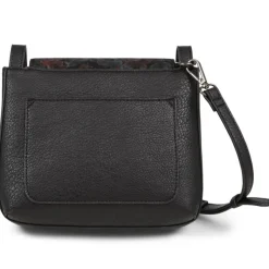 Shoulder Bag - Black Floral