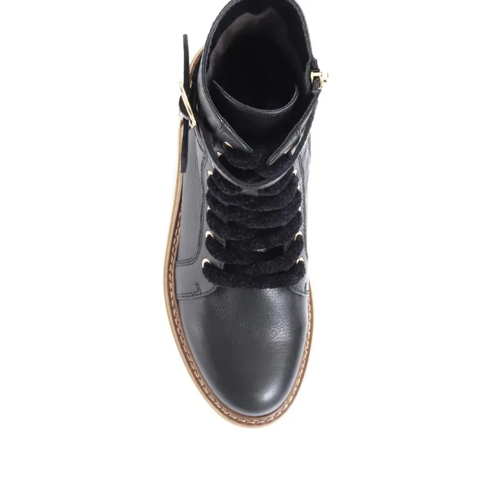 Simonetta Biker Boots - Black