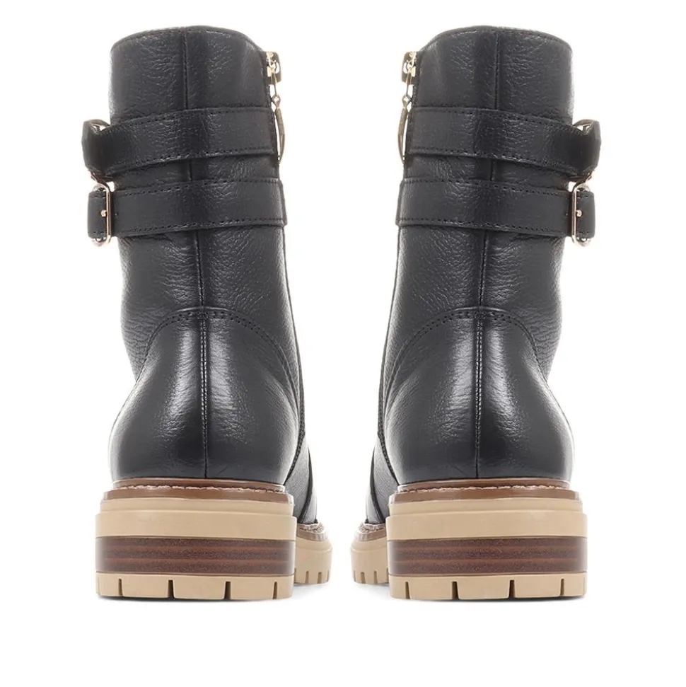 Simonetta Biker Boots - Black