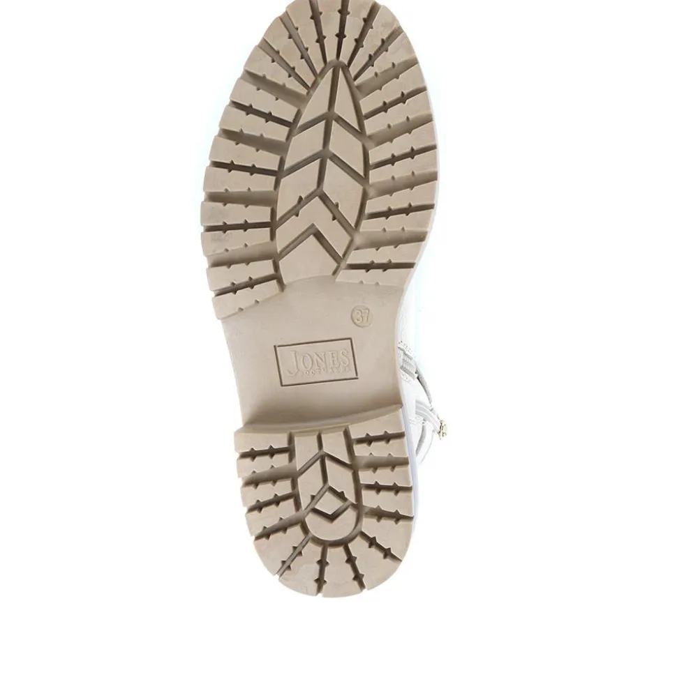 Simonetta Biker Boots - White