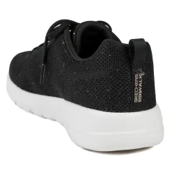 Skechers Air Cooled Lace Up Trainers - Black