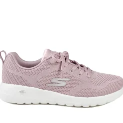 Skechers Air Cooled Lace Up Trainers - Mauve